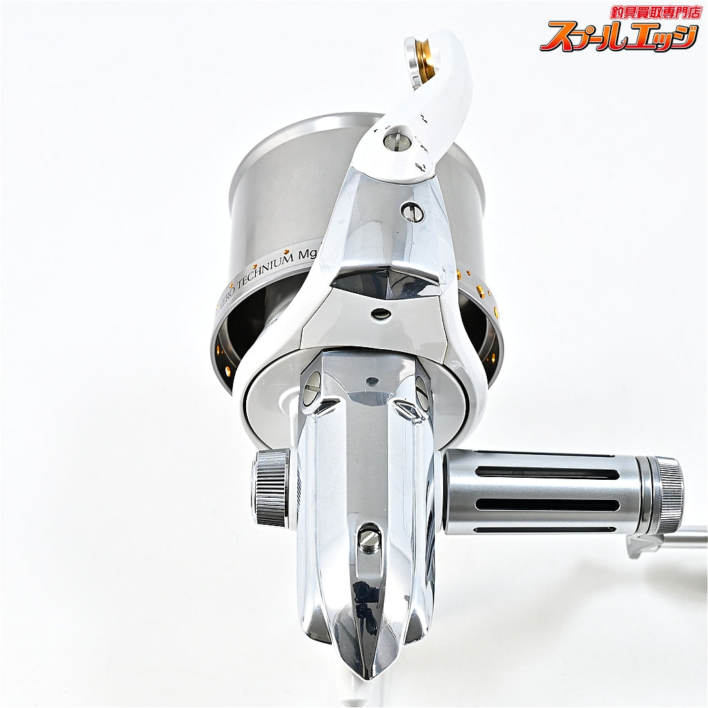 【シマノ】 03スーパーエアロテクニウム Mg 0.8/1.0号 純正ドラグノブ&ハンドル付 左巻き SHIMANO SUPER AERO TECHNIUM Mg