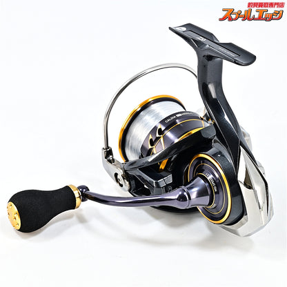 【ダイワ】 21カルディア LT 4000S-C RCS EVAハンドルノブ パワーライトS 23mm ゴールド装着 DAIWA CALDIA