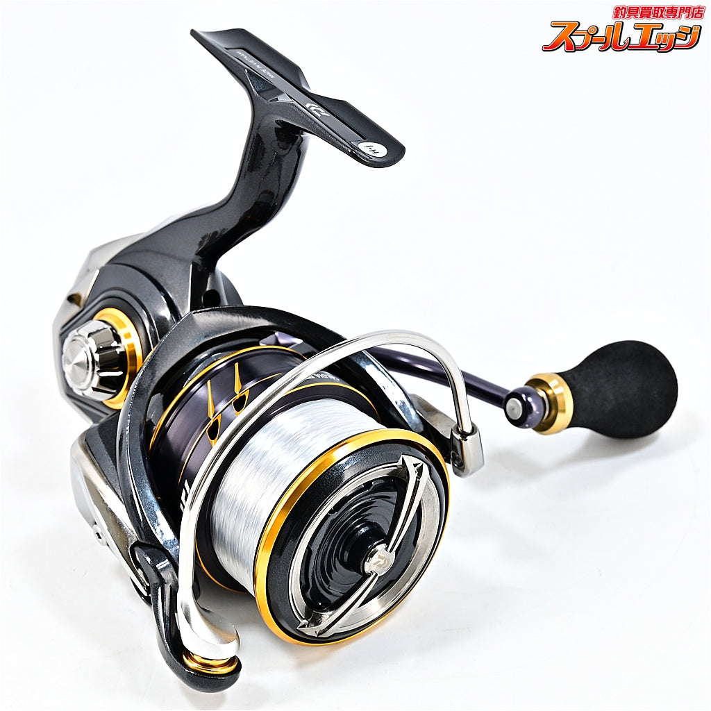 【ダイワ】 21カルディア LT 4000S-C RCS EVAハンドルノブ パワーライトS 23mm ゴールド装着 DAIWA CALDIA