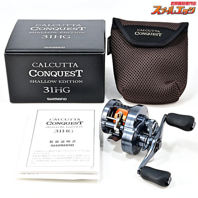 【シマノ】 24カルカッタコンクエスト シャローエディション 31HG SHIMANO CALCUTTA CONQUEST SHALLOW EDITON
