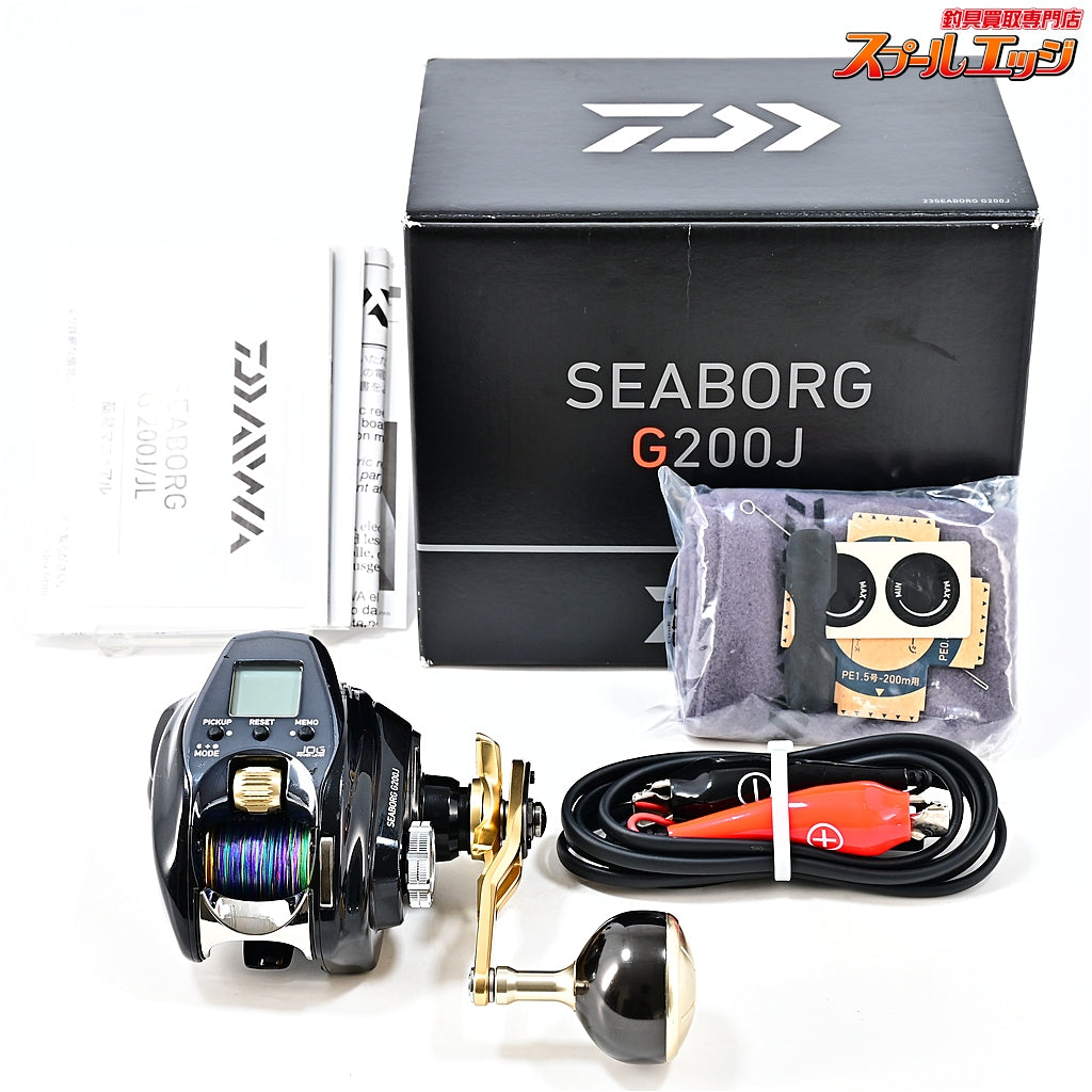 【ダイワ】 23シーボーグ G200J 使用距離86.2km 使用230時間 DAIWA SEABORG