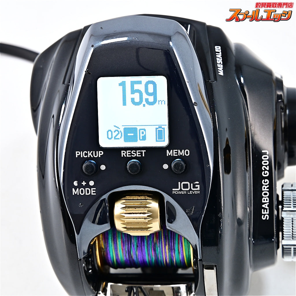 【ダイワ】 23シーボーグ G200J 使用距離86.2km 使用230時間 DAIWA SEABORG