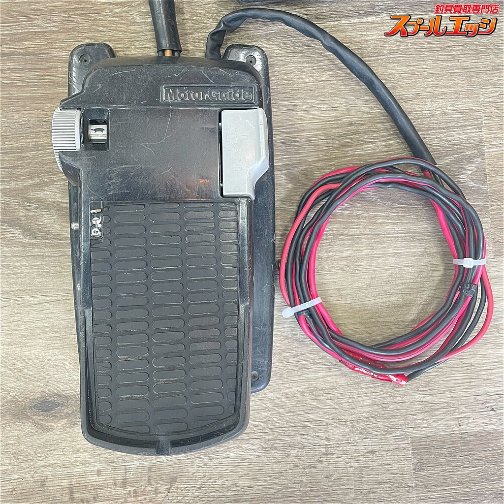 店頭受取のみ【モーターガイド】 フットコンエレキ デジタル 54LB 12V 無段階 シャフト長32インチ 約82cmにカット済 取付径35mm トロールパーフェクト&キャビテーションプレート&アンダーソンケーブル&マウントデッキ装着 Motor guide K_300