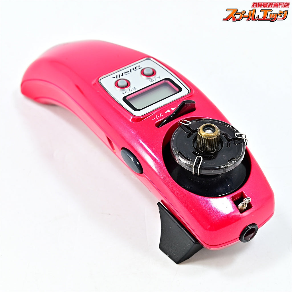 【ダイワ】 クリスティア ワカサギ CRII レッド ワカサギ用電動リール 八坂製作所 への字可変アダプター付 DAIWA Crystia WAKASAGI