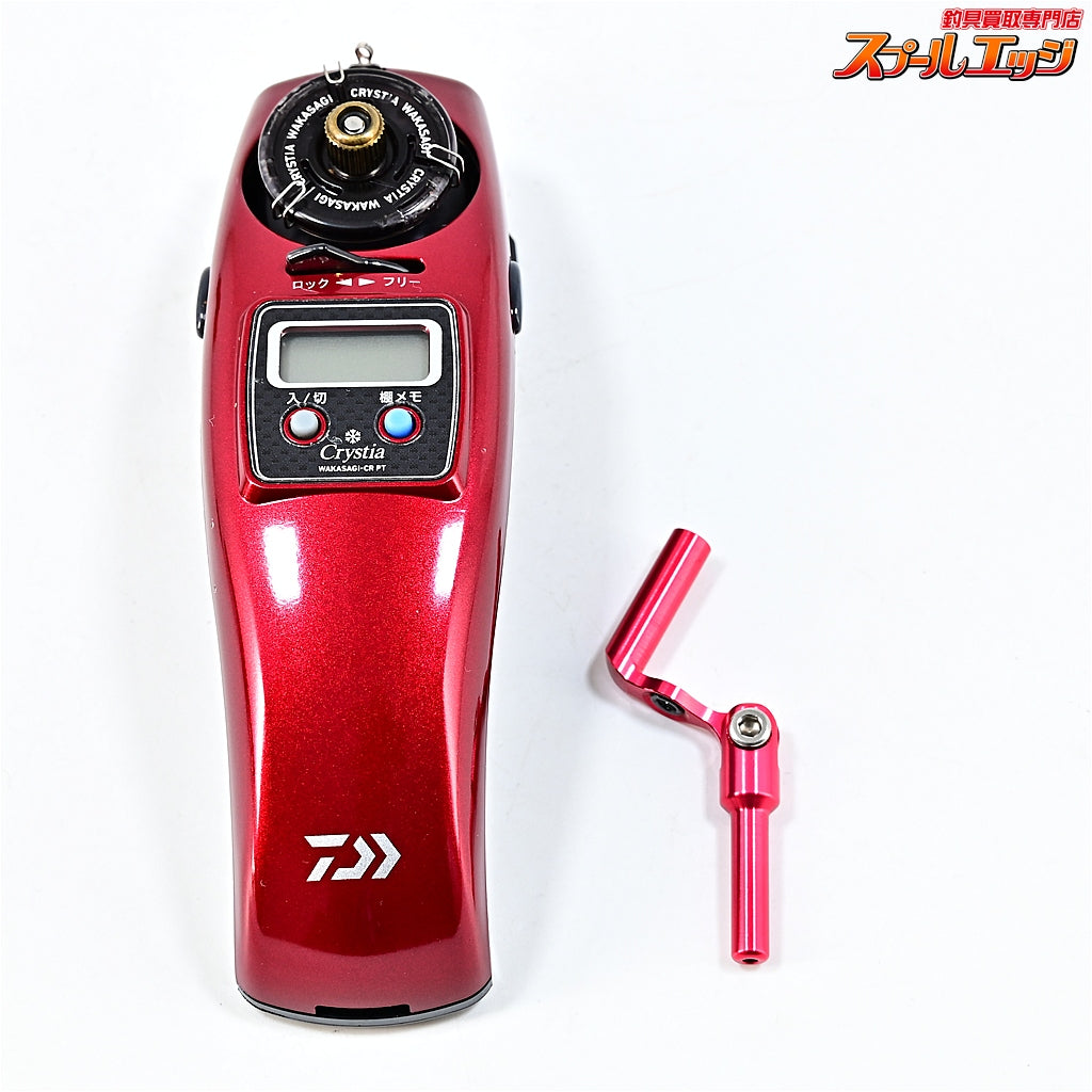 【ダイワ】 クリスティア ワカサギ CR PT ワインレッド 八坂製作所 への字可変アダプター付 DAIWA Crystia WAKASAFGI