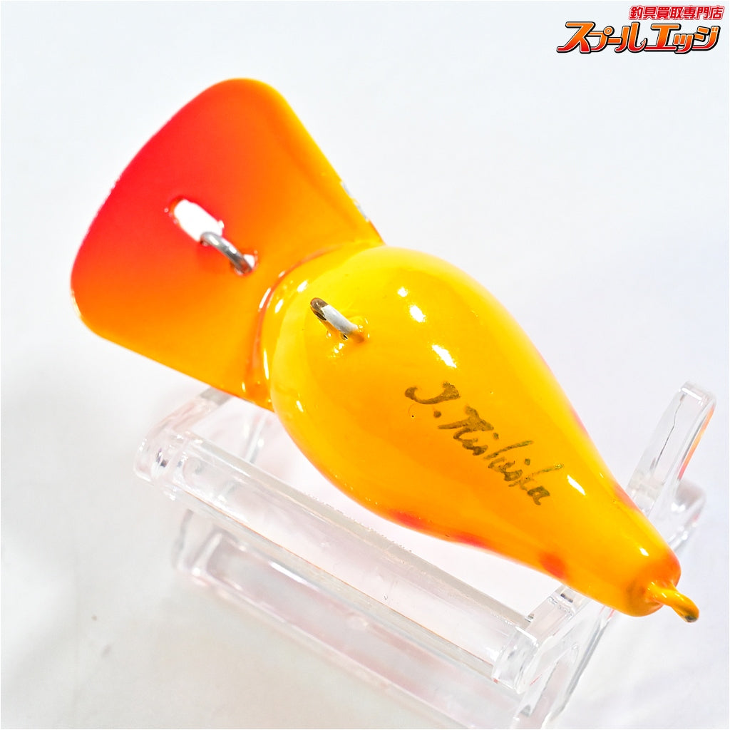 【バルサ50】 オリジナル ディープ オレンジコーチ 西岡サイン入り BALSA Deep 淡水用ルアー K_060