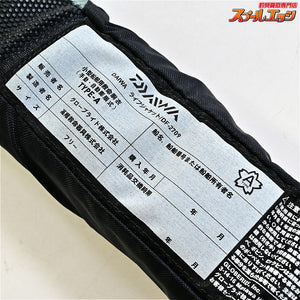 【ダイワ】 ライフジャケット DF-2709 自動膨張 ブラック フリー 桜マーク有 2021年03月製造分 DAIWA K_060