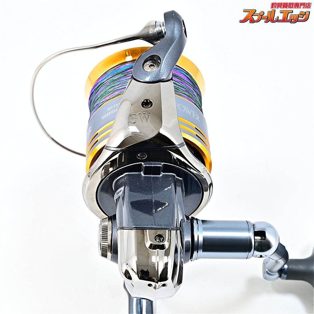 【シマノ】 09ツインパワー SW12000HG 未使用PEライン装着 SHIMANO TWINPOWER