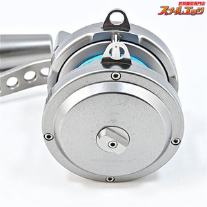 【アルテクノス】 N20-EV シングルスピード ナロー CCMカスタムハンドル装着 CCMチューン キャパPE8号300m ギア比4.4:1 ALUTECNOS 船用両軸リール