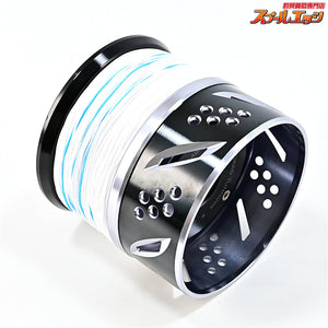 【マクセル】 フルドラグ カスタムスプール SW25000FD ライトグレーxブラック 13/20ステラSW18000-20000番用 MAXEL CUSTOM SPOOL