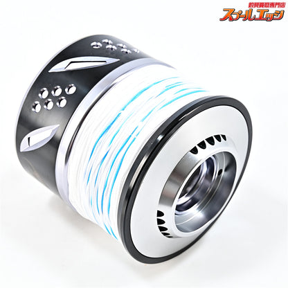【マクセル】 フルドラグ カスタムスプール SW25000FD ライトグレーxブラック 13/20ステラSW18000-20000番用 MAXEL CUSTOM SPOOL