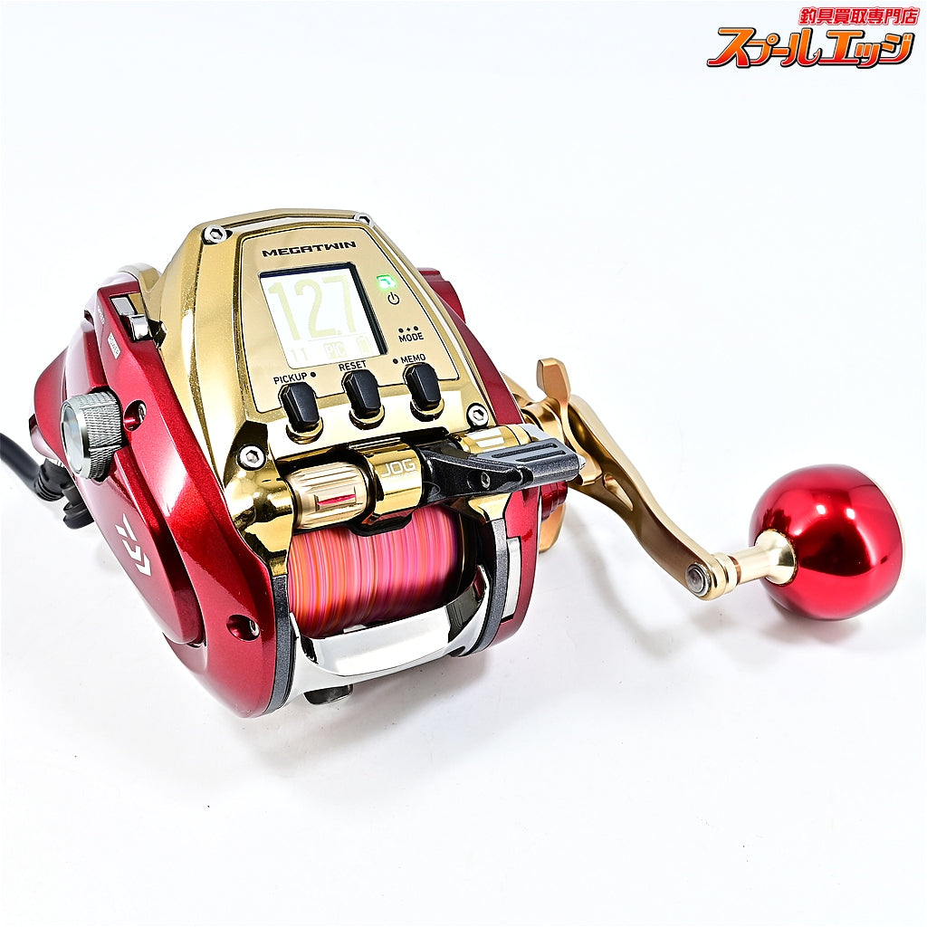 【ダイワ】 21シーボーグ 600MJ 使用距離19.7km 使用47時間 DAIWA SEABORG