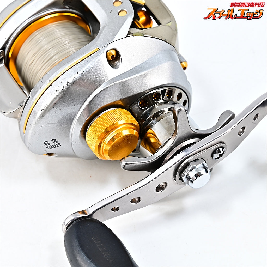 【ダイワ】 TDジリオン 100H カスタムメカニカルキャップ ゴールド装着 DAIWA TD ZILLION