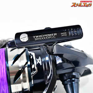【シマノ】 21ツインパワー SW10000PG 14000XGスプール純正装着 SHIMANO TWINPOWER
