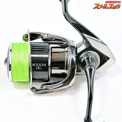 【シマノ】 22ステラ 4000MHG 未使用PEラインピットブル4ライム1.2号200m装着 SHIMANO STELLA