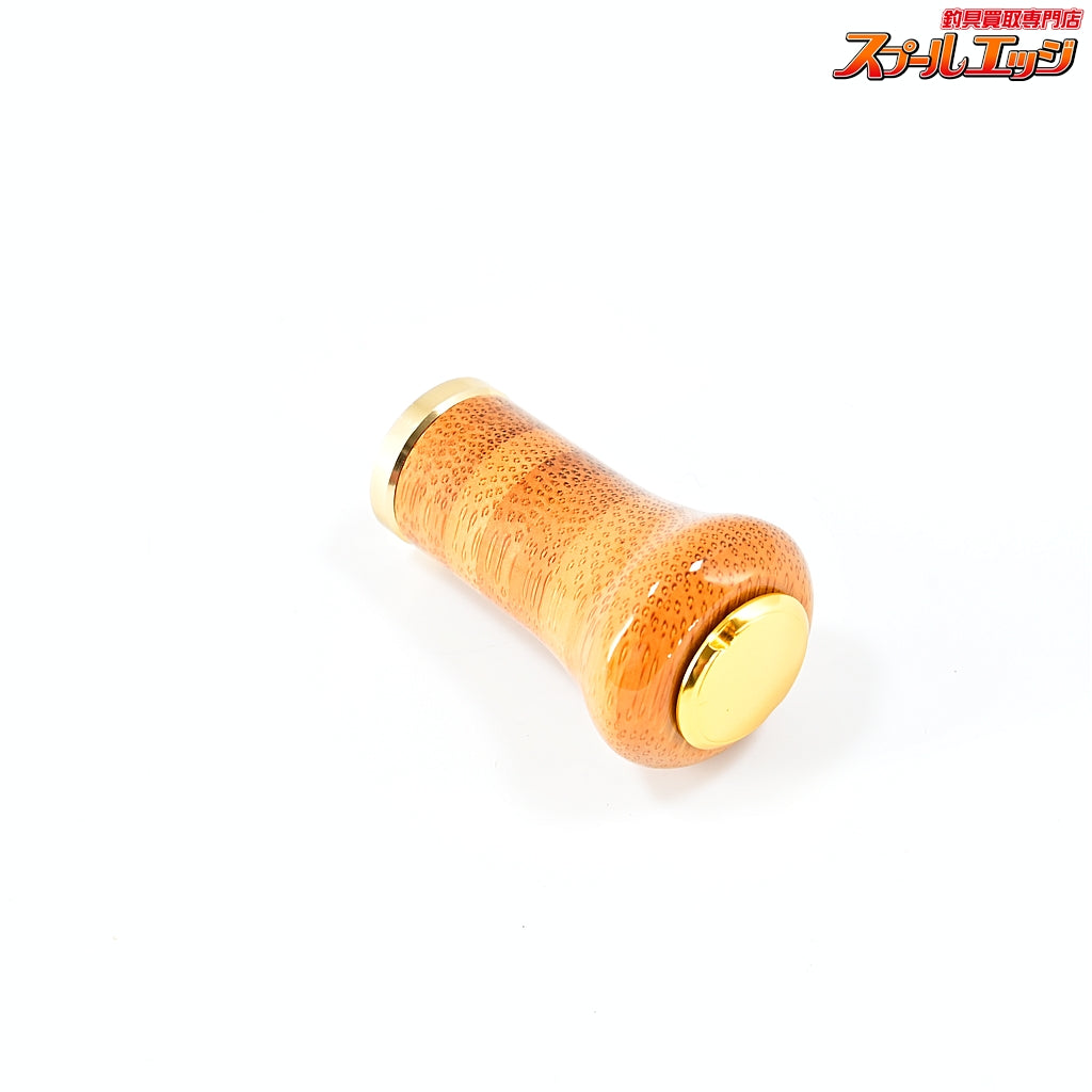 【シマノx夢屋】 バンブーハンドルノブ 型 適応タイプノブA スペアハンドルキャップ付 SHIMANOxYUMEYA STELLA bamboo CUSTOM HANDLE KNOB