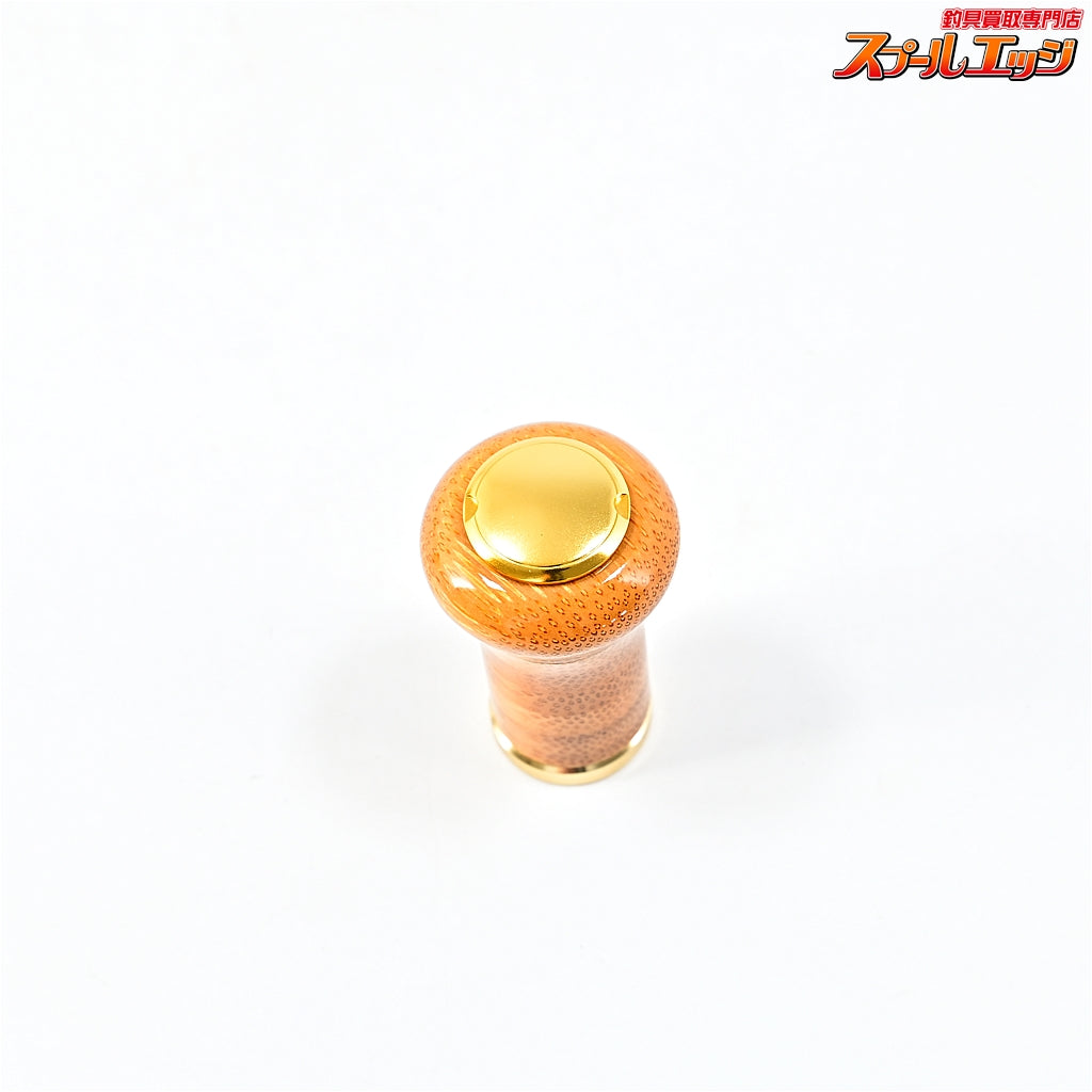 【シマノx夢屋】 バンブーハンドルノブ 型 適応タイプノブA スペアハンドルキャップ付 SHIMANOxYUMEYA STELLA bamboo CUSTOM HANDLE KNOB