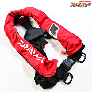 【ダイワ】 ウォッシャブル ライフジャケット DF-2005 レッド 2015年6月製造分 桜マーク有 片掛け DAIWA LIFE Jacket K_060