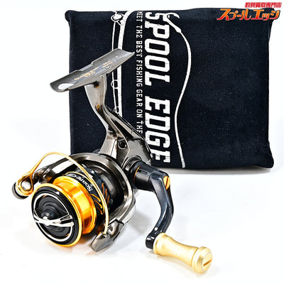 【シマノ】 17ソアレ CI4+ 500S ZPIマシンカットアルミハンドルノブ ゴールド装着 SHIMANO Soare