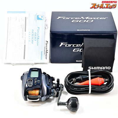 【シマノ】 20フォースマスター 600 使用距離92.6km 使用232.5時間 SHIMANO Force Master