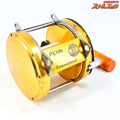 【ペン】 インターナショナル 80 ゴールド 船用トローリング PENN International