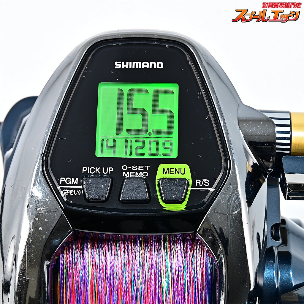 【シマノ】 16ビーストマスター 3000XP 使用距離217.9km 使用217.5時間 SHIMANO BEAST MASTER