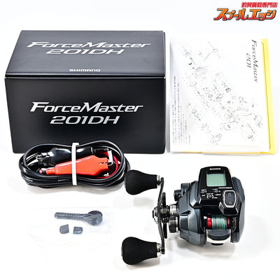 【シマノ】 22フォースマスター 201DH 使用距離12.7km 使用7.5時間 SHIMANO FORCE MASTER