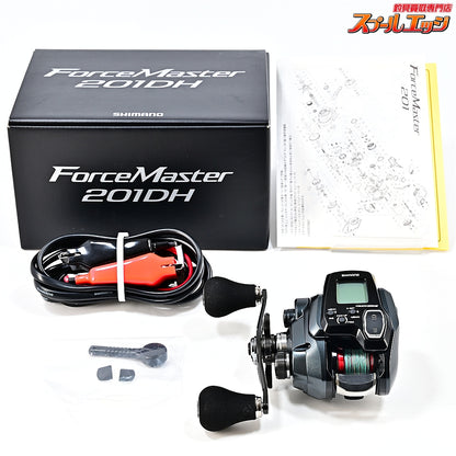 【シマノ】 22フォースマスター 201DH 使用距離12.7km 使用7.5時間 SHIMANO FORCE MASTER
