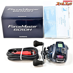 【シマノ】 20フォースマスター 601DH 使用距離22.3km 使用67時間 SHIMANO FORCE MASTER