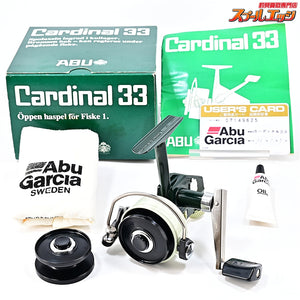 【アブxオリムピック】 カーディナル 33 FN.760301 OAシールあり 替えスプール付 ABUxOLIMPIC Cardinal