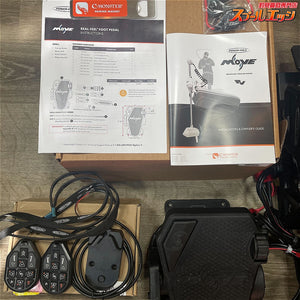 店頭受取のみ【パワーポール】 ムーブPV フットペダル 36インチ レンタルボート仕様 リモコン2機付 デジタルストラクチャー DSショートバウデッキ アルマイト仕様 ムーブ取付アタッチメントスライダー付 POWER POLE MOVE DIGITAL STRUCTURE K_300