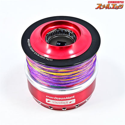 【ダイワ】 10ソルティガ 6000GT SOM 80mmハンドル&EVA45mmノブ & ST6000Fスプールレッド装着 ST6500VII付 DAIWA SALTIGA