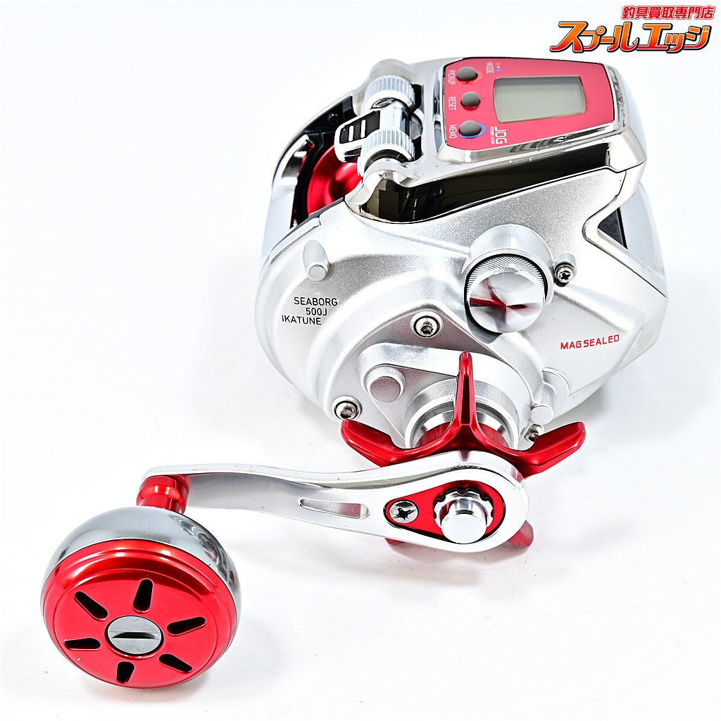 【ダイワ】 15シーボーグ 500J イカチューン 使用距離199.1km 使用262時間 DAIWA SEABORG IKA-TUNE