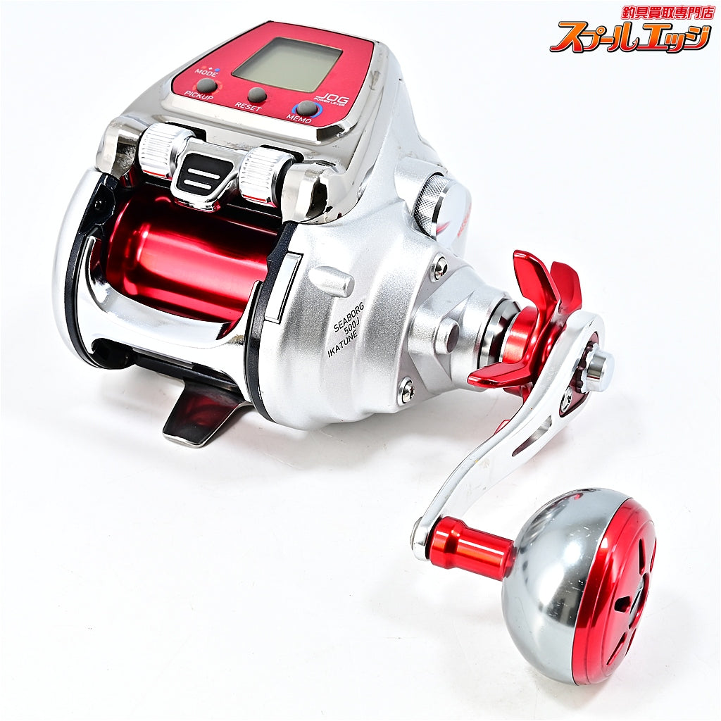 【ダイワ】 15シーボーグ 500J イカチューン 使用距離199.1km 使用262時間 DAIWA SEABORG IKA-TUNE