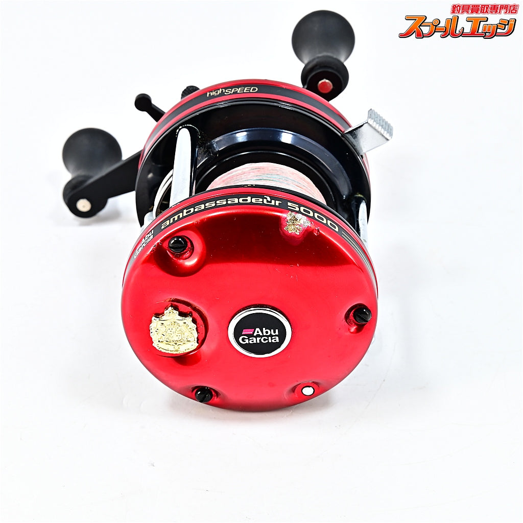 【アブガルシア】 アンバサダー 5000 ハイスピード レッド FN.89-0 89-90 Abu Garcia Ambassadeur Hi-speed