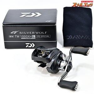 【ダイワ】 22シルバーウルフ SV TW 1000XHL PEスペシャル 未使用PEライン装着 DAIWA SILVER WOLF PE-SPECIAL