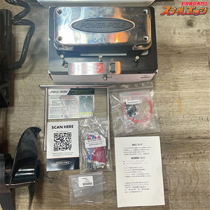 店頭受取のみ【パワーポール】 ムーブPV フットペダル 36インチ レンタルボート仕様 リモコン2機付 デジタルストラクチャー DSショートバウデッキ アルマイト仕様 ムーブ取付アタッチメントスライダー付 POWER POLE MOVE DIGITAL STRUCTURE K_300