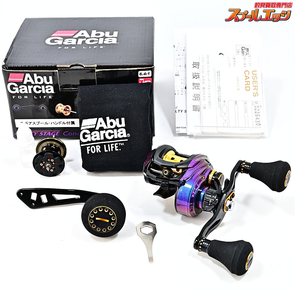 【アブガルシア】 ソルティーステージ コンセプトフリー L 純正替えスプール&替えハンドル付 Abu Garcia SaltyStage Concept-free-L