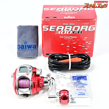【ダイワ】 シーボーグ 300FB ウルクスパワーラウンドノブ装着 使用距離76.3km 使用206時間 DAIWA SEABORG
