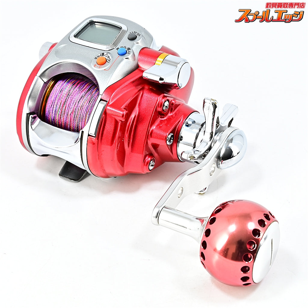【ダイワ】 シーボーグ 300FB ウルクスパワーラウンドノブ装着 使用距離76.3km 使用206時間 DAIWA SEABORG