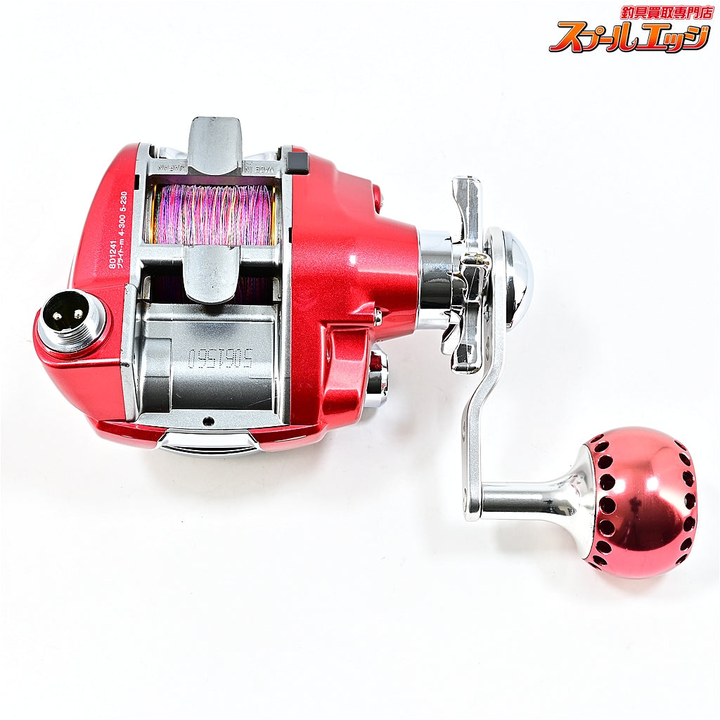 【ダイワ】 シーボーグ 300FB ウルクスパワーラウンドノブ装着 使用距離76.3km 使用206時間 DAIWA SEABORG