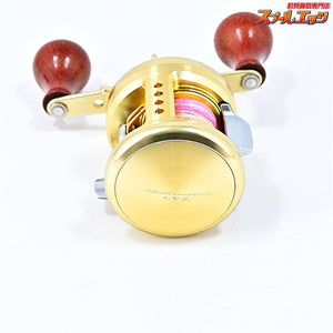 【ダイワ】 ミリオネア CV-Z 100SFR アイズファクトリー90mmダブルハンドル&エギングウッド装着 ウッドハンドルノブ&純正ハンドル付 DAIWA MILLIONAIRE