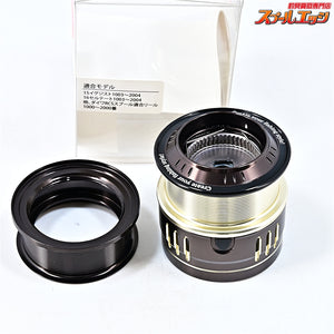 【ティクト】 CBSスプール Dタイプ シャンパンゴールドxガンメタ 替えボビン付 TICT CBS CUSTOM SPOOL