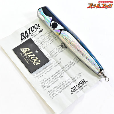 【CBONE】 シービーワン バズー 200 偏光ターコイズ CBONE BAZOO 海水用ルアー K_060