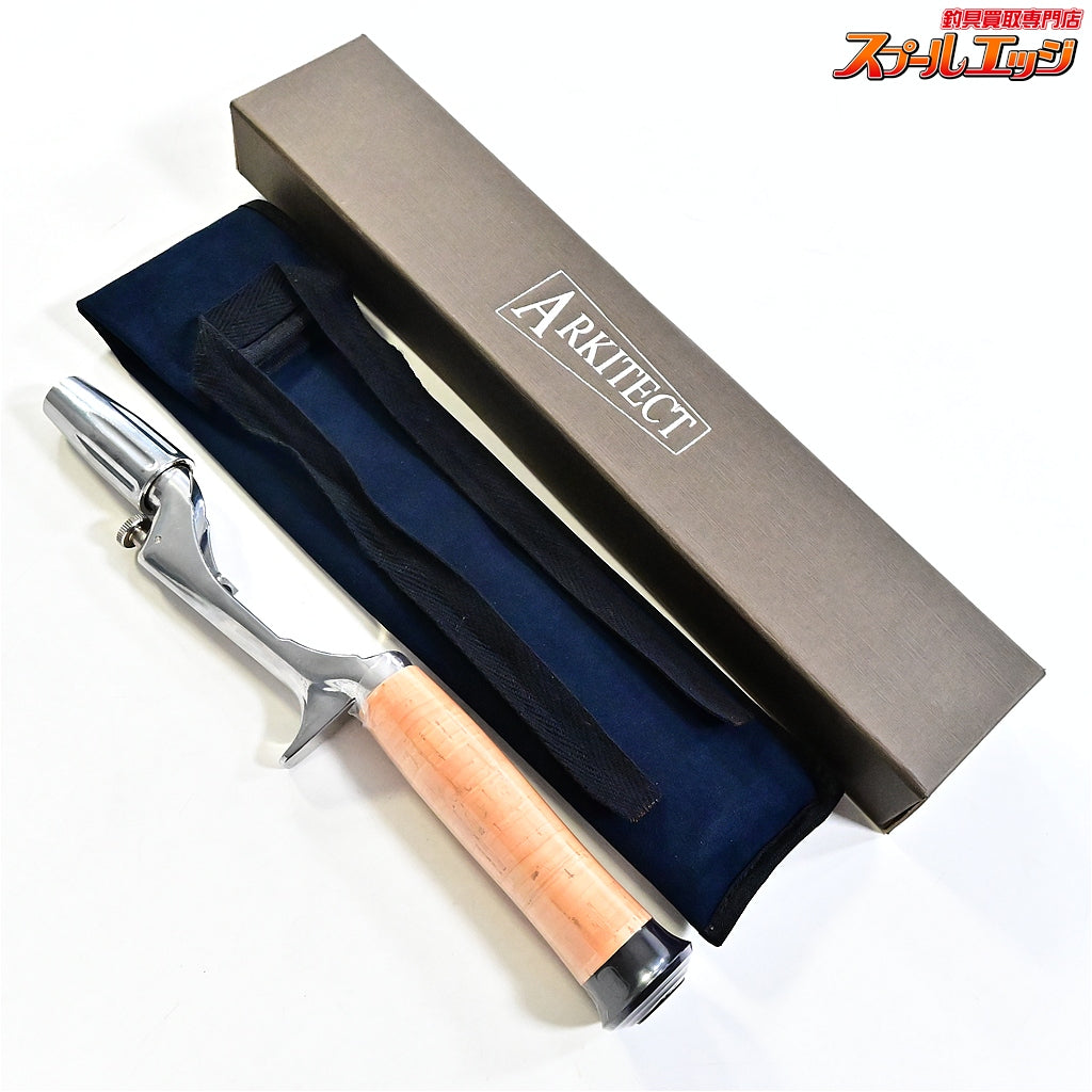 【アーキテクト】 ライトシリンダーグリップ シルバー コルクグリップ 首藤武蔵 ARKITECT LightCylinder Grip K_060
