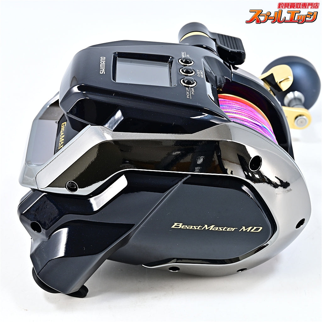 【シマノ】 22ビーストマスター MD6000 使用距離2.2km 使用4.7時間 SHIMANO BEAST MASTER