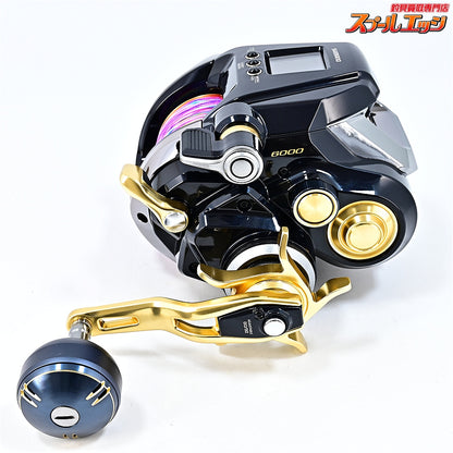 【シマノ】 22ビーストマスター MD6000 使用距離2.2km 使用4.7時間 SHIMANO BEAST MASTER