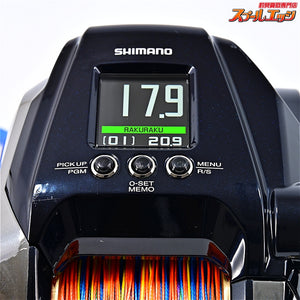 【シマノ】 22ビーストマスター MD 6000 使用距離5.5km 使用8.1時間 リブレPT52パワーハンドルノブ装着 SHIMANO BEAST MASTER