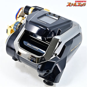 【シマノ】 22ビーストマスター MD 6000 使用距離5.5km 使用8.1時間 リブレPT52パワーハンドルノブ装着 SHIMANO BEAST MASTER