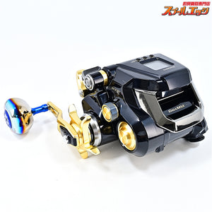 【シマノ】 22ビーストマスター MD 6000 使用距離5.5km 使用8.1時間 リブレPT52パワーハンドルノブ装着 SHIMANO BEAST MASTER